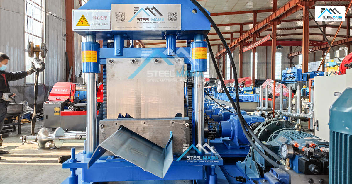 Máquina formadora de rollos Z Purlin automática