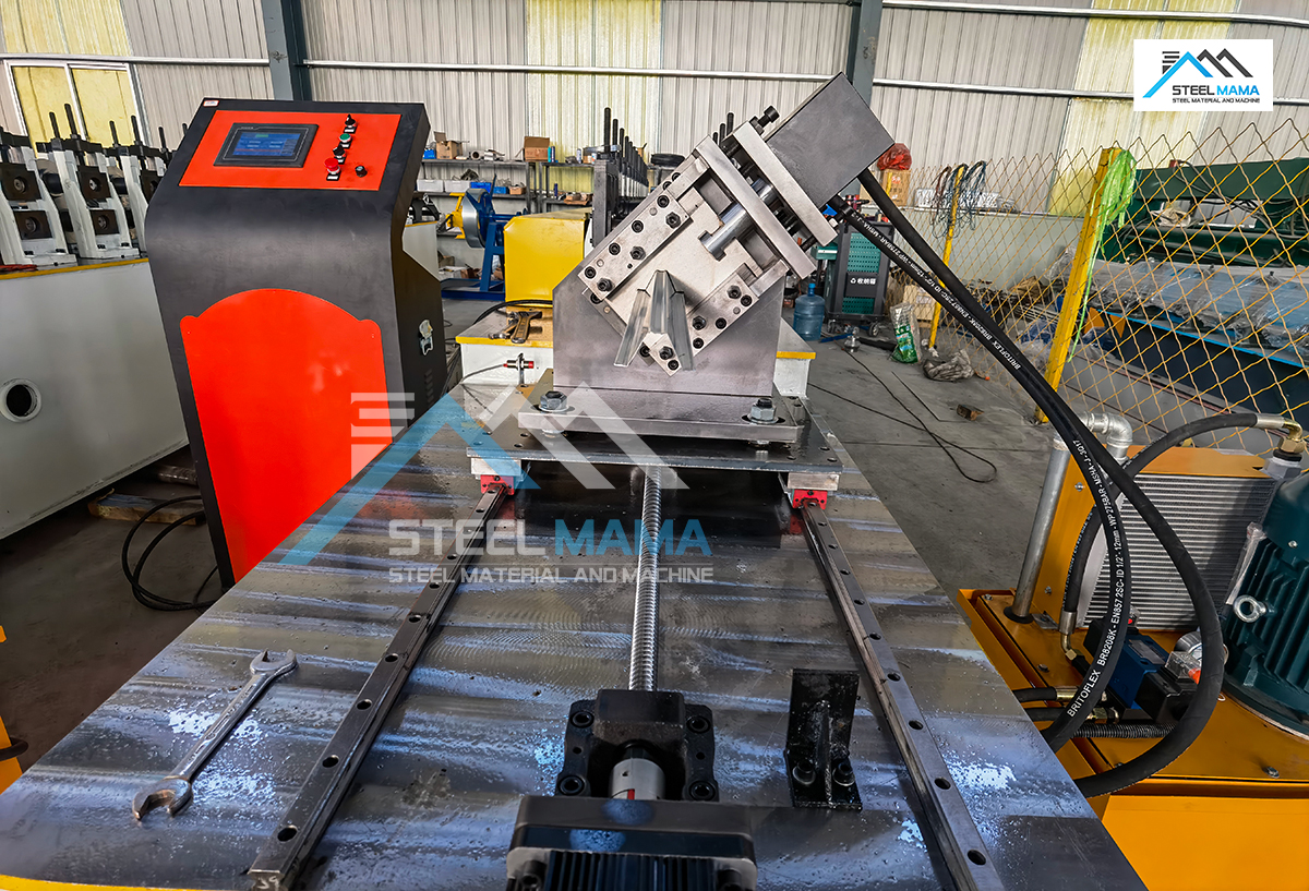 maquina perfiladora de chapa perfil omega galvanizado
