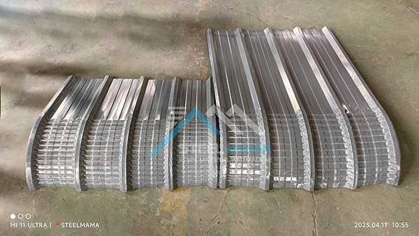 Aluzinc maquina de teja arquitectónica calamina tr5 en colombia
