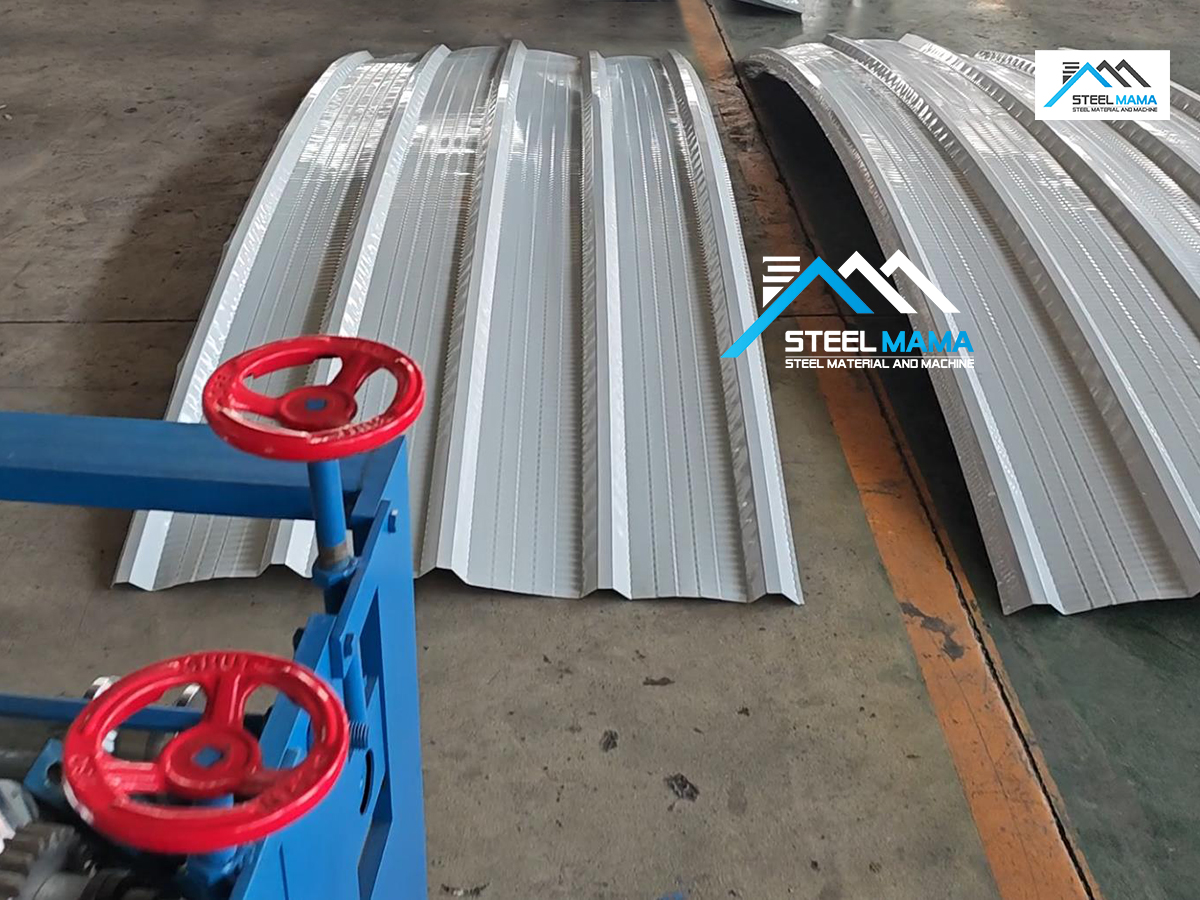 curvadora de tr5 fabricación de aluzinc para techos curvos