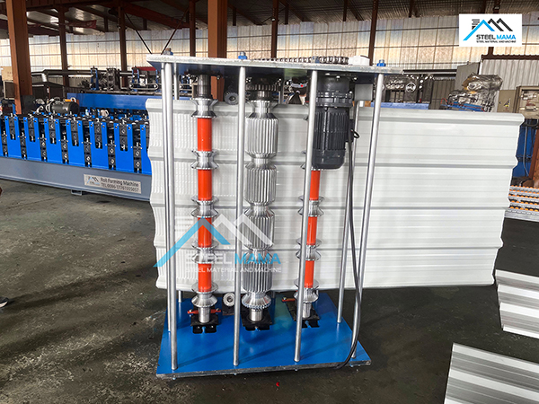 maquina roladora techo curvo de aluzinc