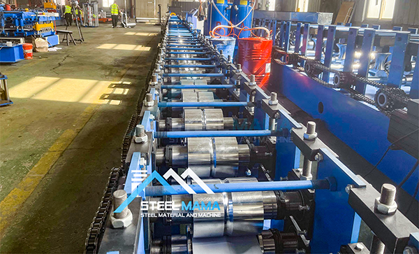 maquina de hacer laminas para puertas enrollables