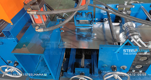 automatic metal door frame roll forming machine