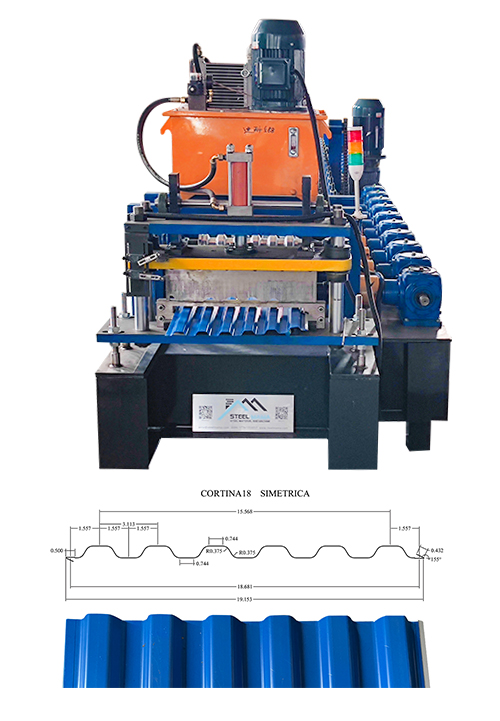 maquina para hacer Fleje Cortina