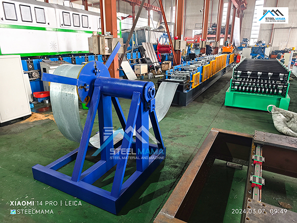 Fabricantes y proveedores de máquinas formadoras de rollos de bajantes personalizados de China (2)