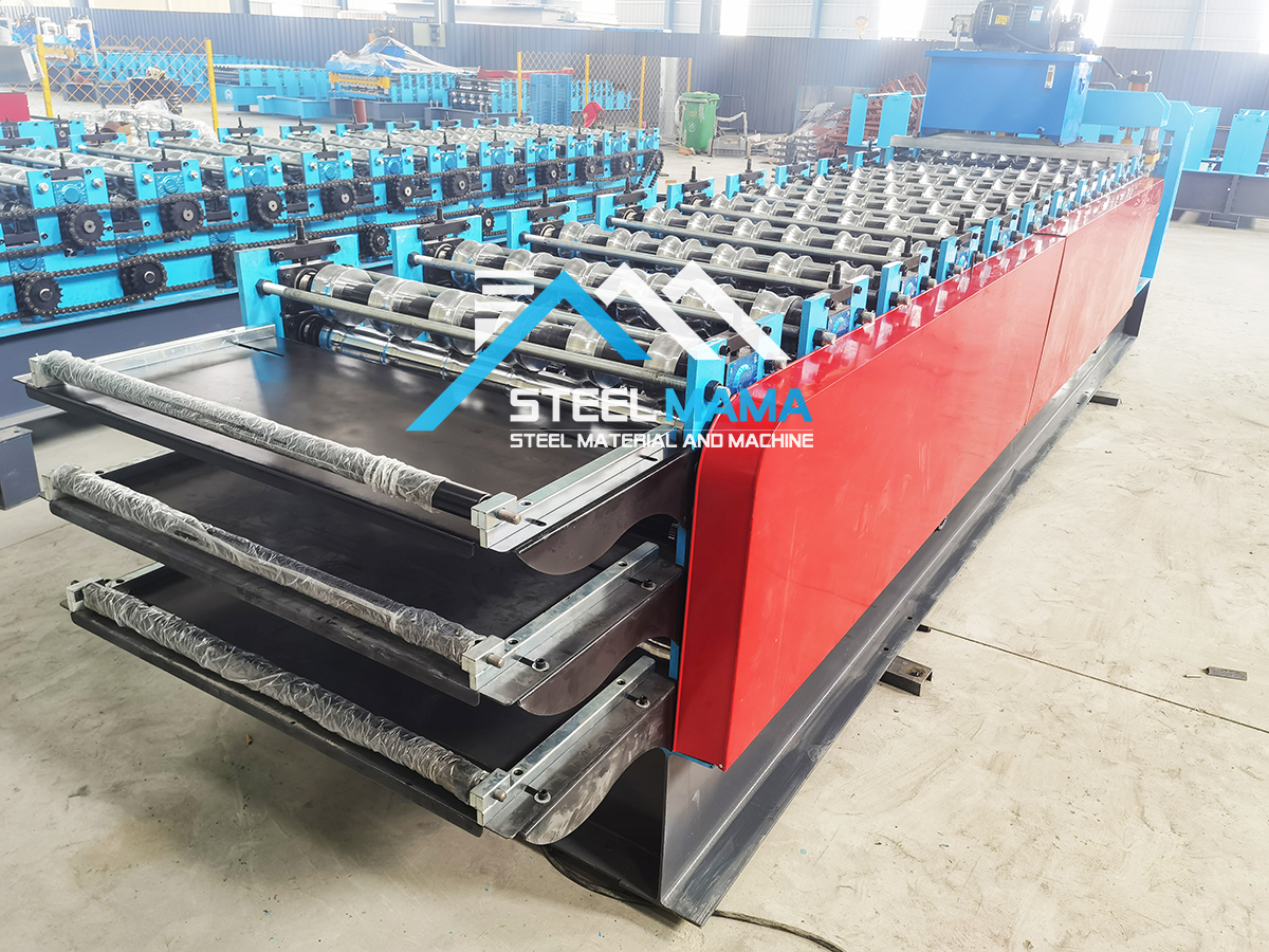 Maquina para techos metalicos de tres capas en bolivia