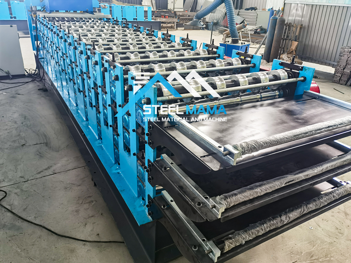 Maquina para techos metalicos de tres capas en bolivia