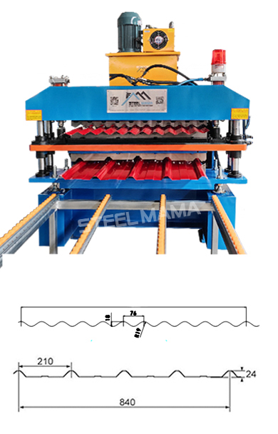 maquina para techos de doble capa bolivia precio